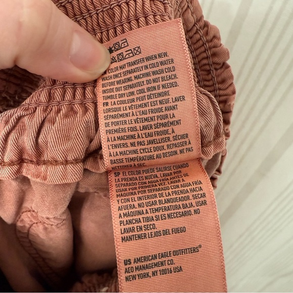 AEO🦅 High Waist Twill Paperbag Joggers - Picture 9 of 9